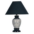 Yhior 13 in. Ceramic Table Lamp - Black YH2629408